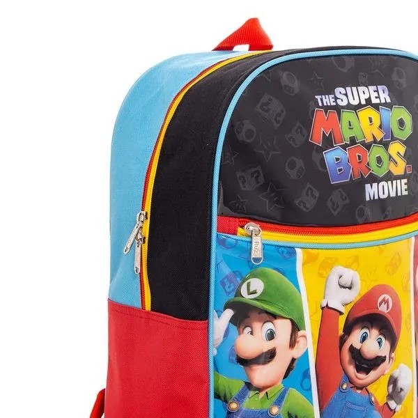 MOCHILA PRIMARIA NIÑO MARIO BROS 176895178621 RUZ PZA